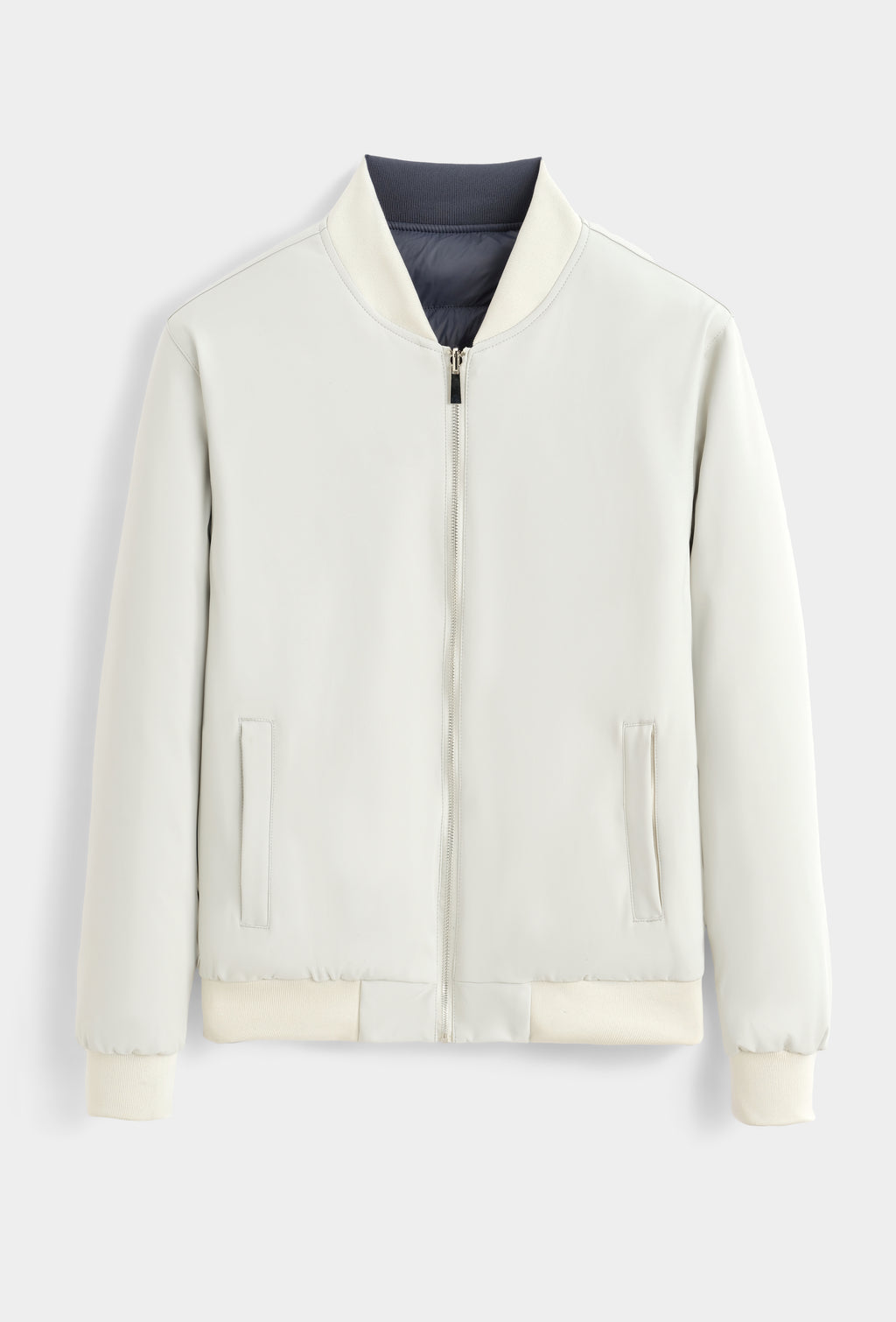 Reversible bomber jacket