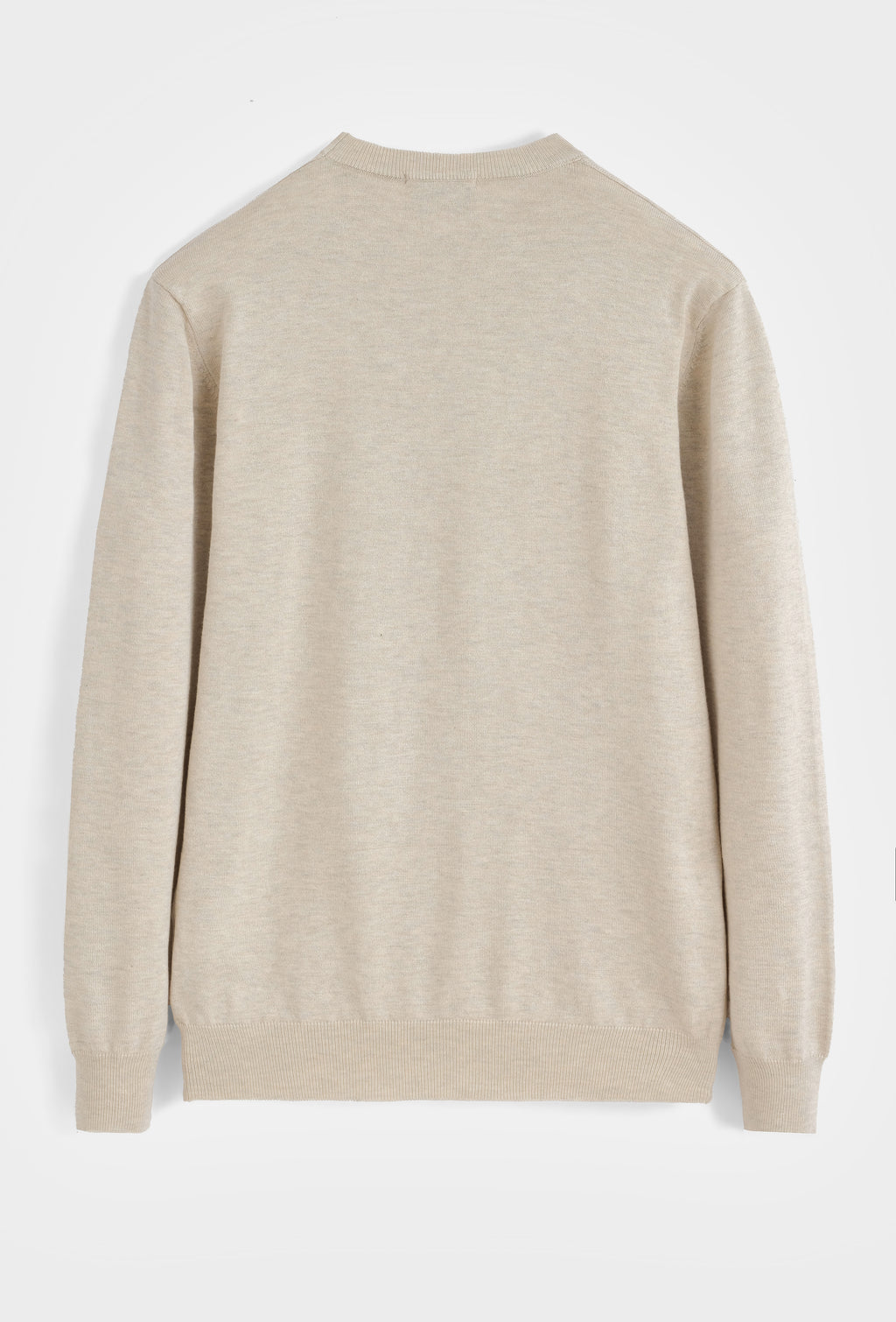 Classic Knit Sweater – Beige