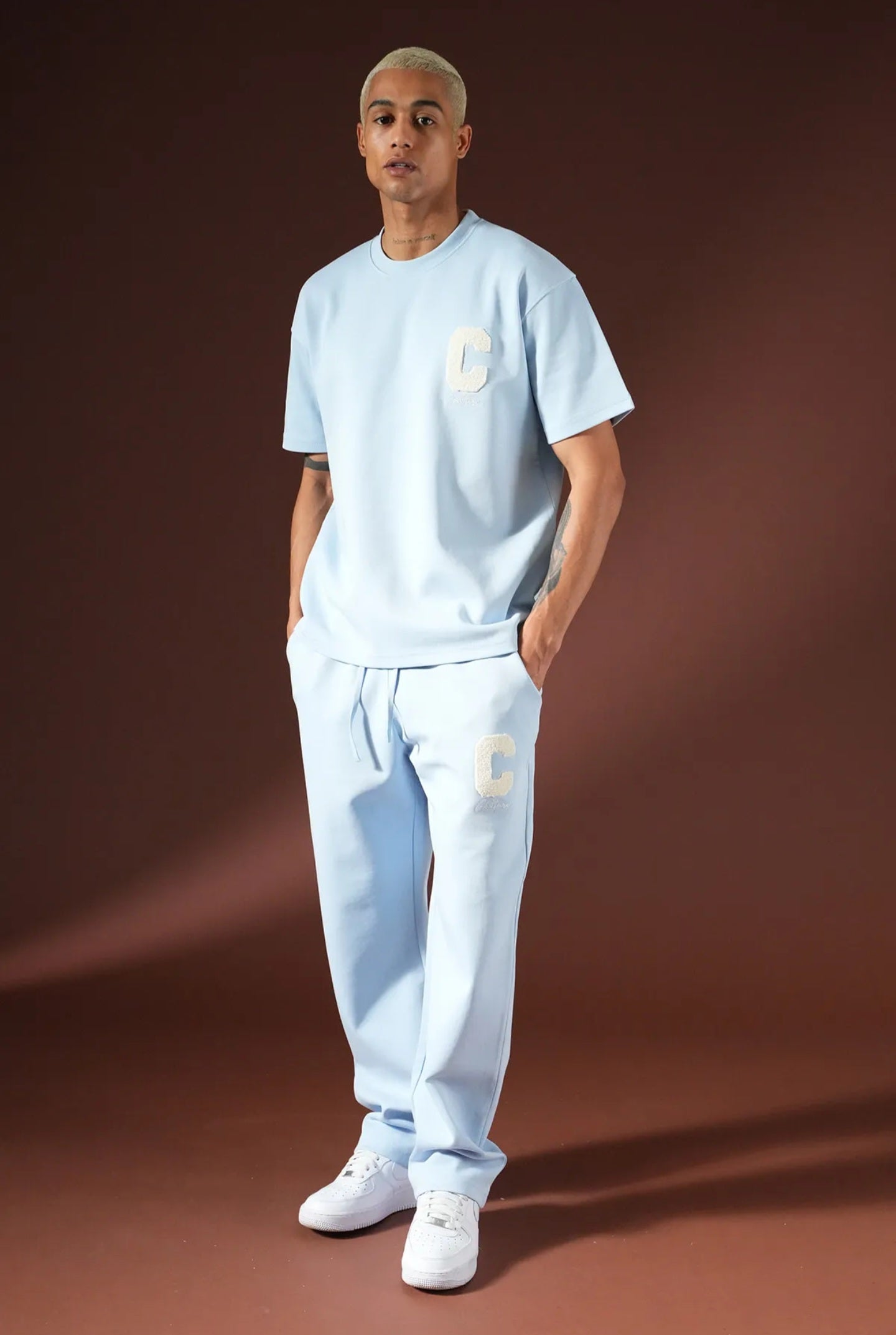 Cotton Co-Ord Set – T-Shirt & Jogger