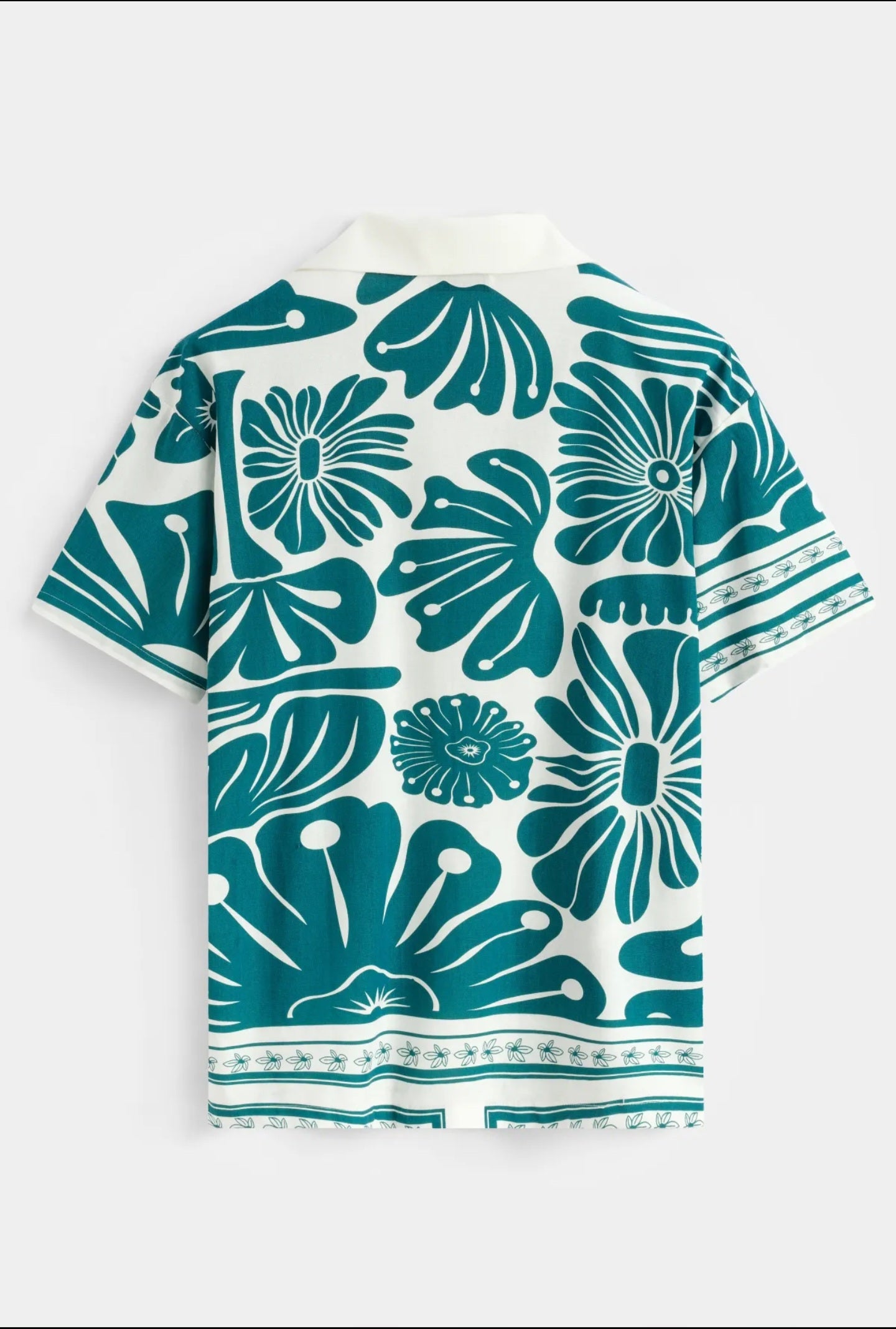 Azure Bloom Shirt