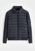 Navy Hybrid Puffer Jacket