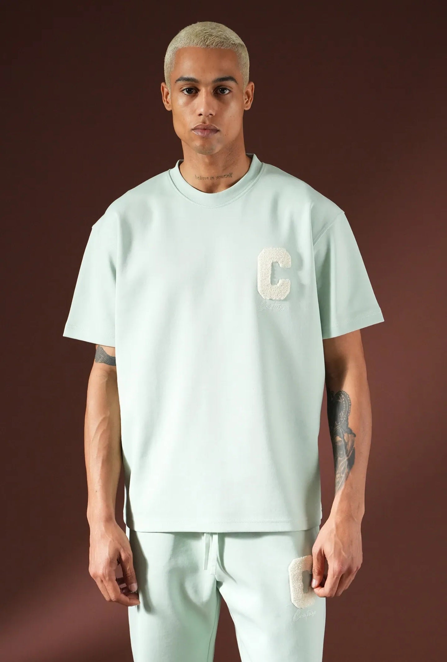 Cotton Co-Ord Set – T-Shirt & Jogger