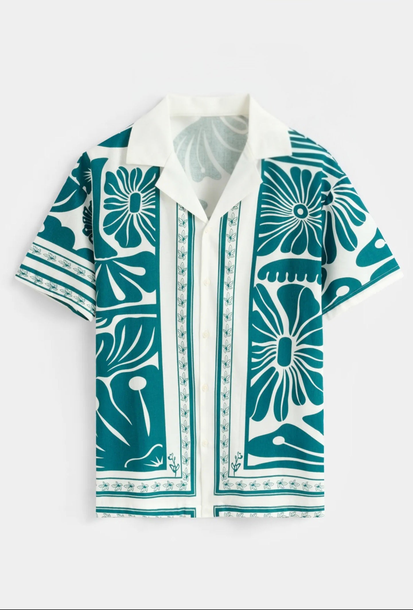 Azure Bloom Shirt